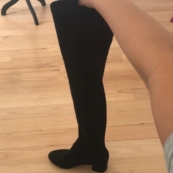 Black knee-high boots - Picture 2 of 4